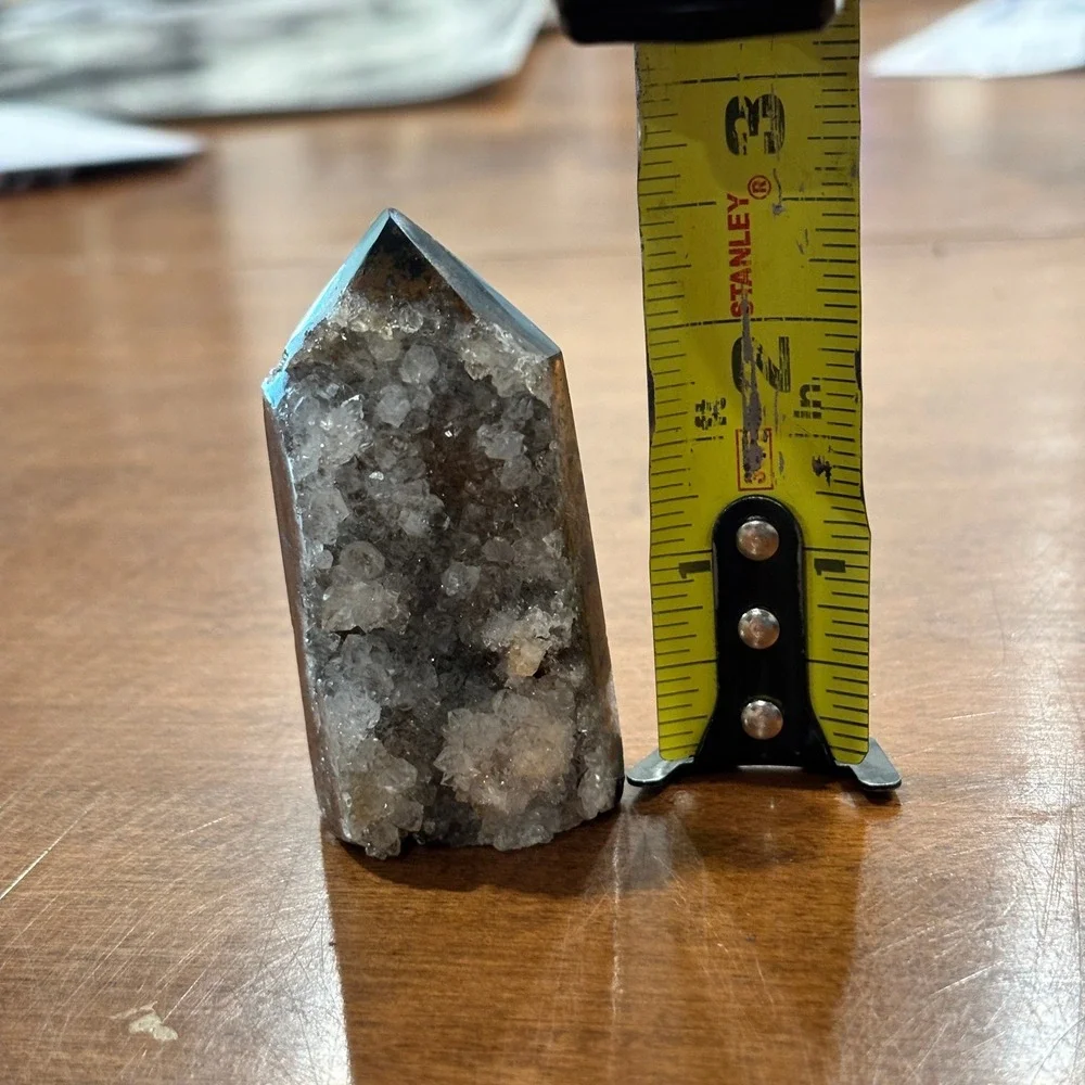 Unbranded polished crystal